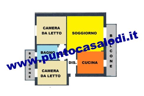 VENDITA. Appartamento trilocale con box doppio. Viale Genova n. 4 LODI - RIFERIMENTO 304 (